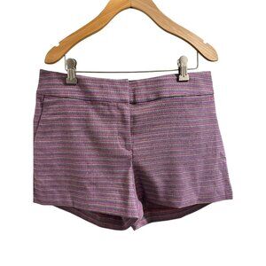 👗 2/$30 👗 Loft Womens Size 8 Multicolor Striped Shorts